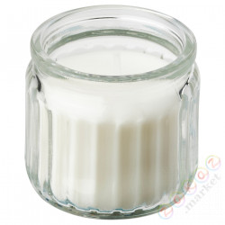 ⭐ADLAD⭐Свеча ароматическая w стаканe, Skandynawskт.е.lasy/белый, 12 godzina⭐ИКЕА-10502379