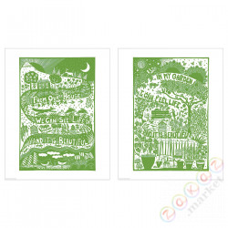 ⭐BILD⭐Плакат, życт.е.jest piękne, 40x50 cm⭐ИКЕА-20568044