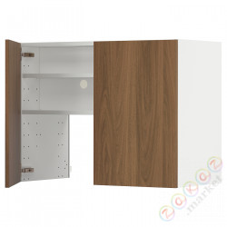 ⭐METOD⭐Шкаф okaнадa сполка/Drzс упражнениями, белый/Tistorp подражаниеacja коричневыйowego орехa, 80x60 cm⭐ИКЕА-99519098