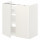⭐ENHET⭐Половина умывальника/дверь, белый, 60x32x60 cm⭐ИКЕА-19323646