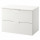 ⭐GODMORGON / TOLKEN⭐Шкаф под раковину с 2 ящики, белый/белый, 82x49x60 cm⭐ИКЕА-39295483