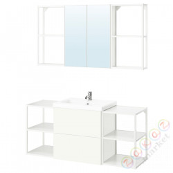 ⭐ENHET⭐Łazienka, белый, 140x43x65 cm⭐ИКЕА-49547800