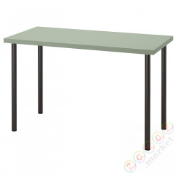⭐LAGKAPTEN / ADILS⭐стол письменный, светло-зеленый/черный, 120x60 cm⭐ИКЕА-29478360