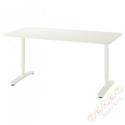 ⭐BEKANT⭐стол письменный, белый, 160x80 cm⭐ИКЕА-19022808