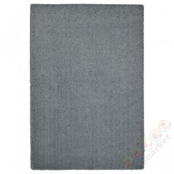 ⭐SPENTRUP⭐Ковровая дорожка сdługim włosiem, jasny серо-бирюзовый/в горошек, 160x230 cm⭐ИКЕА-80514185