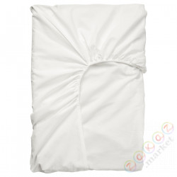 ⭐ULLVIDE⭐Простыня на резинке на резинке na matę , белый, 90x200 cm⭐ИКЕА-10484304