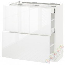 ⭐METOD / MAXIMERA⭐Sсstj 2fr/3шу, белый/Рингхульт белый, 80x37 cm⭐ИКЕА-19051754