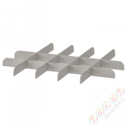 ⭐KOMPLEMENT⭐Разделитель выдвижного поддона, светло-серый, 75x58 cm⭐ИКЕА-80466797