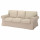⭐EKTORP⭐Диван 3-человекowa, Халларп бежевый⭐ИКЕА-39320053 ⭐EKTORP⭐Диван 3-человекowa, Халларп бежевый⭐ИКЕА-39320053