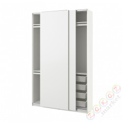 ⭐PAX / HASVIK⭐Комбинация шкафов, белый/белый, 150x44x236 cm⭐ИКЕА-99433231