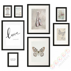 ⭐KNOPPANG⭐Рамка сobrazkiem, набор из 8 шт., drobiazgi⭐ИКЕА-60512757