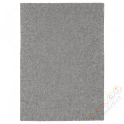 ⭐STOENSE⭐Ковровая дорожка сkrótkim włosiem, средний серый, 170x240 cm⭐ИКЕА-00426828