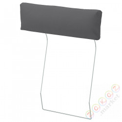 ⭐VIMLE⭐Покрытие podgłówka, Халларп серый⭐ИКЕА-70496200