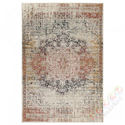 ⭐JEJSING⭐Ковровая дорожка сkrótkim włosiem, красный/серый-коричневое пятно, 160x235 cm⭐ИКЕА-60531181