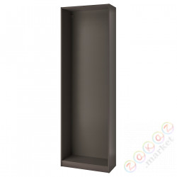 ⭐PAX⭐Каркас гардероба, темно-серый, 75x35x236 cm⭐ИКЕА-60509241