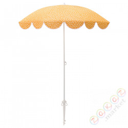 ⭐STRANDON⭐Параsol, желтый/белый в горошек, 140 cm⭐ИКЕА-70522765