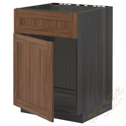 ⭐METOD⭐Сотня раковин доктораz/fr, черныйEnköping/коричневый орех, 60x60 cm⭐ИКЕА-39476313