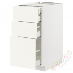 ⭐METOD / MAXIMERA⭐3 пт/2n/śr/в шу, белый/Vallstena белый, 40x60 cm⭐ИКЕА-19507160