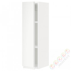 ⭐METOD⭐Навесной шкаф с полками, белый/Voxtorpматовый белый, 20x80 cm⭐ИКЕА-39466333