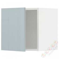 ⭐METOD⭐Навесной шкаф, белый/Kallarp jasnoсерый-синий, 40x40 cm⭐ИКЕА-69478810