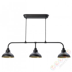 ⭐AGUNNARYD⭐Подвесной светильник/3 лампы, черный⭐ИКЕА-30342163