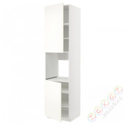 ⭐METOD⭐Шестой огромный 2dr/половина, белый/Vallstena белый, 60x60x240 cm⭐ИКЕА-09507392