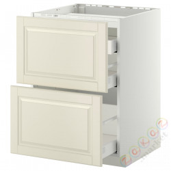 ⭐METOD / MAXIMERA⭐Старший полковник/2fr/3шу, белый/Bodbyn сливочный, 60x60 cm⭐ИКЕА-39027150