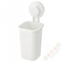 ⭐TISKEN⭐Справиться na szczoteczkę сprzyssawką, белый⭐ИКЕА-80381294