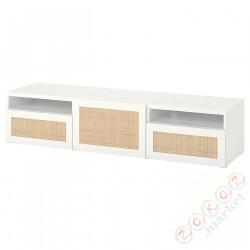 ⭐BESTA⭐Тумба под ТВ с ящики i дверь, белый/Studsviken белый, 180x42x39 cm⭐ИКЕА-89435909