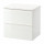 ⭐GODMORGON / TOLKEN⭐Шкаф под раковину с 2 ящики, глянцевый белый/белый, 62x49x60 cm⭐ИКЕА-49295411 ⭐GODMORGON / TOLKEN⭐Шкаф под раковину с 2 ящики, глянцевый белый/белый, 62x49x60 cm⭐ИКЕА-49295411