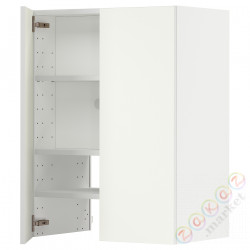 ⭐METOD⭐Шкаф okaнадa сполка/Drzс упражнениями, белый/Vallstena белый, 60x80 cm⭐ИКЕА-49507328