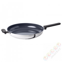 ⭐MIDDAGSMAT⭐Сковорода, надłoka заpцепьająca przywieraniu/нержавеющая сталь, 32 cm⭐ИКЕА-60463686