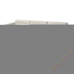 ⭐LANDSKRONA⭐Диван 3-пассажир с шезлонгом, Gunnared бежевый/черный/дерево⭐ИКЕА-59491138