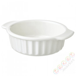 ⭐POETISK⭐Жаропрочная посуда, сливочный, 23x19 cm⭐ИКЕА-60513865