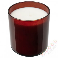 ⭐STORTSKON⭐Свеча ароматическая w стаканe, ягоды/красный, 50 godzina⭐ИКЕА-30502142