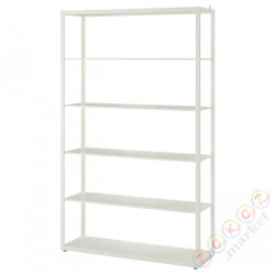 ⭐FJALKINGE⭐Набор полок, белый, 118x193 cm⭐ИКЕА-60221683