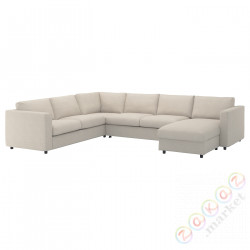 ⭐VIMLE⭐Покрытие narożnej sofy roс5o/szezl, Gunnared бежевый⭐ИКЕА-69399573