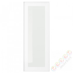 ⭐HEJSTA⭐Дверь стаканане, белый/Чистое стекло, 30x80 cm⭐ИКЕА-30526633