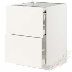 ⭐METOD / MAXIMERA⭐Кабинет ул. сwysuwanym blatem/3шу, белый/Vallstena белый, 60x60 cm⭐ИКЕА-39507215