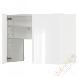 ⭐METOD⭐Шкаф okaнадa сполка/Drzс упражнениями, белый/Ringhult светло-серый, 80x60 cm⭐ИКЕА-99504407