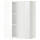 ⭐METOD⭐Навесной шкаф с полками/2 дверь, белый/Рингхульт белый, 80x100 cm⭐ИКЕА-09458706