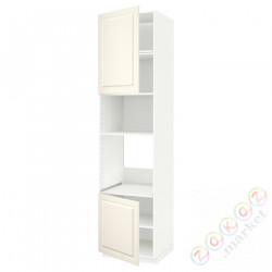 ⭐METOD⭐Шестой огромный/микрофон 2dr/половина, белый/Bodbyn сливочный, 60x60x240 cm⭐ИКЕА-39455631