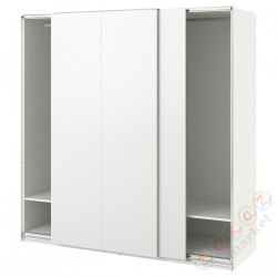 ⭐PAX / HASVIK⭐Гардероб, белый/белый, 200x66x201 cm⭐ИКЕА-09432373