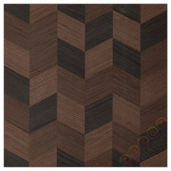 ⭐HASSLARP⭐Дверь, коричневый шаблон, 60x60 cm⭐ИКЕА-10404784