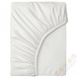 ⭐BRUKSVARA⭐Простыня на резинке на резинке, белый, 90x200 cm⭐ИКЕА-00574606