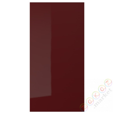 ⭐KALLARP⭐Дверь, темно-красно-коричневый блеск, 40x80 cm⭐ИКЕА-10428285
