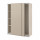 ⭐PAX / HASVIK⭐Шкаф с раздвижными дверьми дверь, серо-бежевый/серо-бежевый, 150x66x201 cm⭐ИКЕА-19562236 ⭐PAX / HASVIK⭐Шкаф с раздвижными дверьми дверь, серо-бежевый/серо-бежевый, 150x66x201 cm⭐ИКЕА-19562236