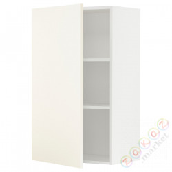 ⭐METOD⭐Навесной шкаф с полками, белый/Vallstena белый, 60x100 cm⭐ИКЕА-99507260