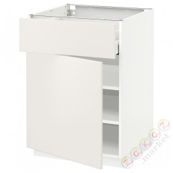 ⭐METOD / MAXIMERA⭐Кабинет stj/дверь, белый/Веддинге белый, 60x60 cm⭐ИКЕА-09463331