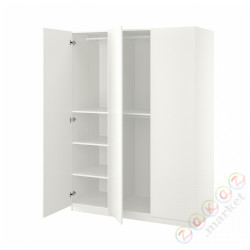 ⭐PAX / FORSAND⭐Комбинация шкафов, белый/белый, 150x60x201 cm⭐ИКЕА-39500695